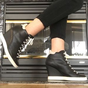 stan smith wedge sneakers